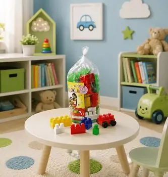 Super Intelligence Blocks 45 Pcs - ასაწყობი კუბიკები