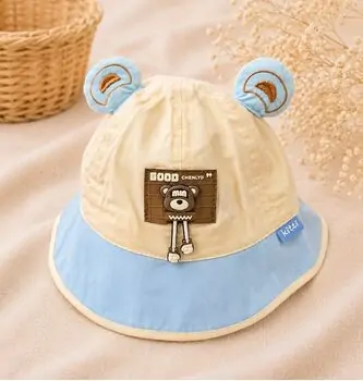 Good Bear Bucket Hat Baby Blue - საბავშვო პანამა