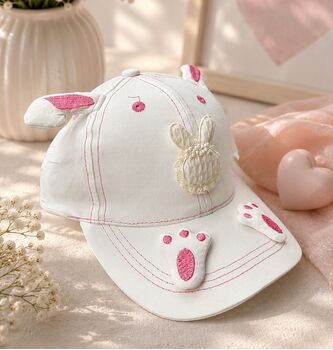 Little Rabbit Baby Cap White - საბავშვო კეპი
