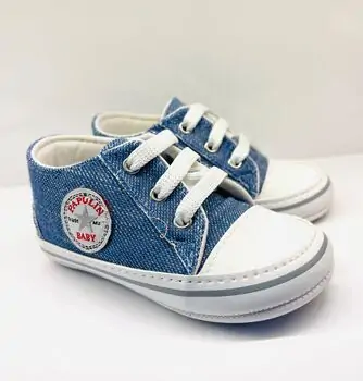Papulin Baby Shoes 0-12 Months 4279 ჩვილის ფეხსაცმელი BLUE