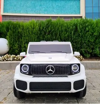 Mercedes Benz Brabus White  - ელექტრო მანქანა, 2 image