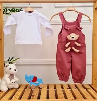 Cute Bear Overalls - საბავშვო კომბინიზონი