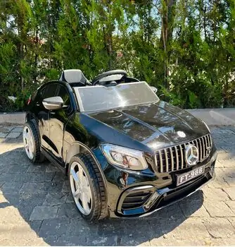 Mercedes Benz Painted Black - ელექტრო მანქანა კაუჩუკის საბურავებით, 2 image