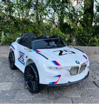 Electric Car BMW White - ელექტრო მანქანა, 2 image