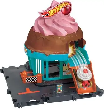 Hot Wheels City Downtown Car Park Playset ჰოთ ვილსის ტრასა, 3 image