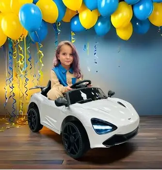 Mclaren Electric Car Painting Grey - ელექტრო მანქანა