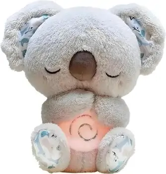 Breathing Koala Plush Toy With Light - რბილი სათამაშო კოალა, სუნთქვის ფუნქციით და განათებით, 2 image
