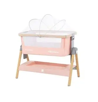 KikkaBoo Nanna Pink ახალშობილის საწოლი, 4 image