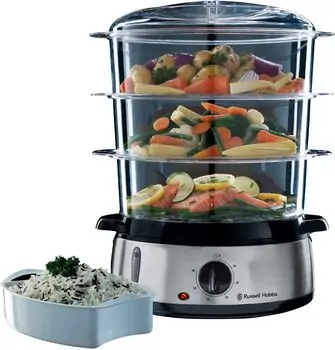 ორთქლსახარში Russell Hobss 19270-56/RH 800W 9L Stainless Steel