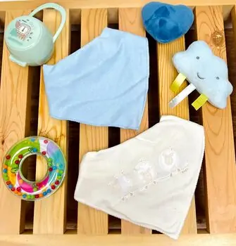 Bebekevi Baby Bib Little Sheeps საბავშვო წინსაფარი