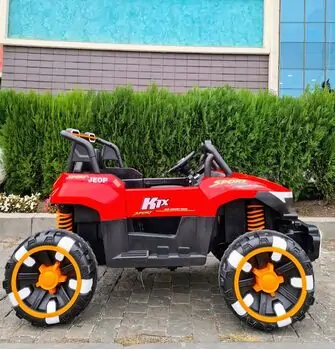 Off Road Jeep 4x4 Red - ელექტრო მანქანა, 4 image