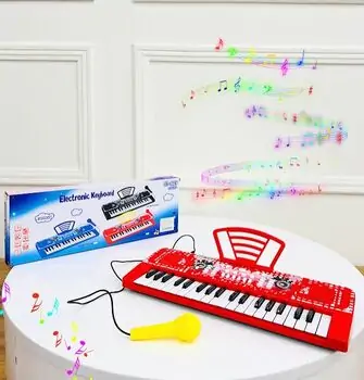 Electronic Piano 37 Key Red -  სათამაშო პიანინო