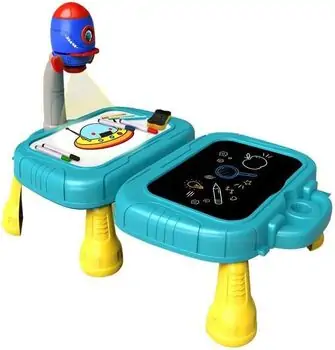 Projection Storage Box & Painting Board Table - სახატავი დაფა-მაგიდა პროექტორით, 3 image