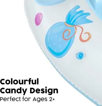 Bestway 52638 Sweet Shoppe Shaded Kiddie Pool - გასაბერი აუზი, 4 image
