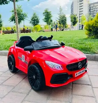 Mercedes Benz Sport Car Red - ელექტრო მანქანა, 2 image
