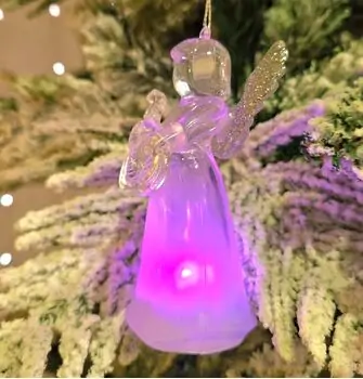 Angel With Lights Hanging Decoration - ნაძვის ხის სათამაშო, 3 image