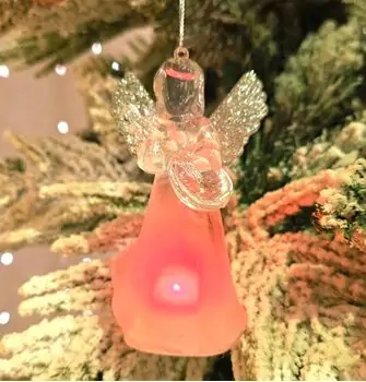 Angel With Lights Hanging Decoration - ნაძვის ხის სათამაშო, 2 image