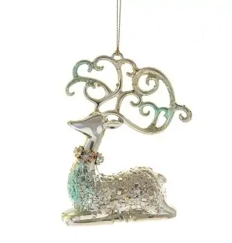 Sitting Deer Hanging Decoration - ნაძვის ხის სათამაშო, 2 image