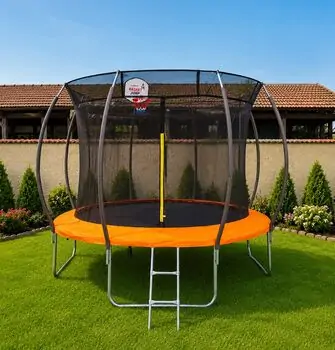 Metal & Plastic Trampoline 305cm 10FT - ბატუტი