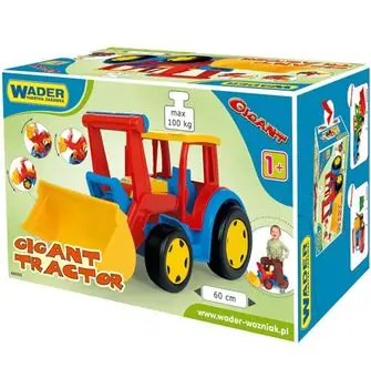 WADER-ის სათამაშო გიგანტური ტრაქტორი WADER 66000 TRACTOR GIGANT IN A BOX, 2 image