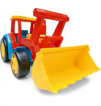 WADER-ის სათამაშო გიგანტური ტრაქტორი WADER 66000 TRACTOR GIGANT IN A BOX
