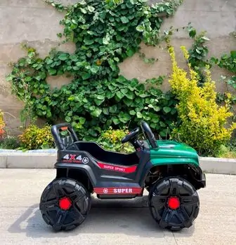 Super 4x4 Jeep Green - ელექტრო მანქანა, 3 image