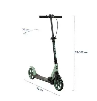 Makani Scooter Vale Grey სკუტერი (სამაკატი), 8 image