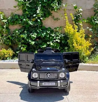 Mercedes Benz G63 Black   -  ელექტრო მანქანა კაუჩუკის საბურავებით, 3 image