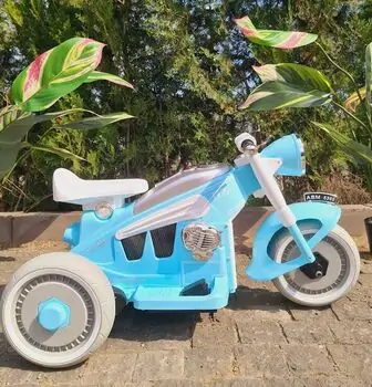 Motorcycle R7 Blue -  ელექტრო მოტოციკლი, 4 image
