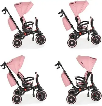 Byox Tricycle Pluto Pink  სასეირნო ველო-ეტლი, 3 image