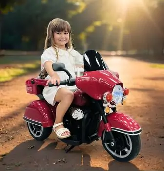 Three Wheel Motorcycle Red - ელექტრო მოტოციკლი