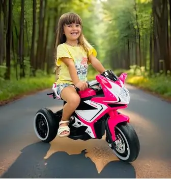 Sport Motorcycle Pink- ელექტრო მოტოციკლი, 3 image