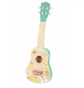 Tooky Toy Wooden Ukulele - სათამაშო ხის უკულელე