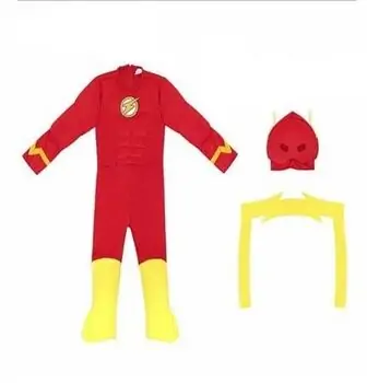 The Flash Costume For Kids - სუპერგმირი ფლეშის ფორმა