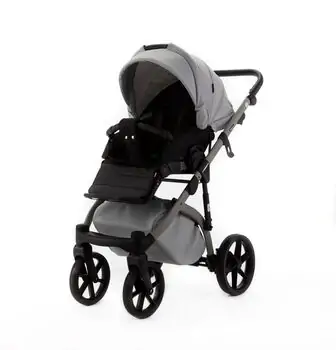 Adamex Nola Natura 3 in 1 Stroller Moon - საბავშვო ეტლის კომპლექტი, 8 image
