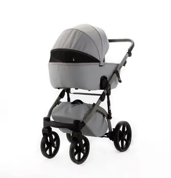 Adamex Nola Natura 3 in 1 Stroller Moon - საბავშვო ეტლის კომპლექტი, 6 image
