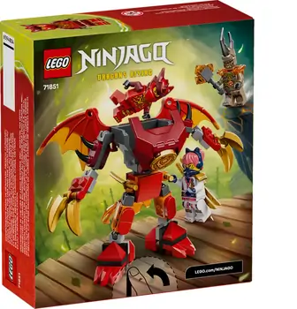 Lego Ninjago 71851 Kai's Dragon Mech Battle Pack, 7 image
