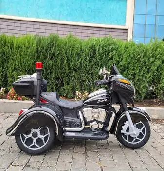 Electric Motorcycle Black - ელექტრო მოტოციკლი, 3 image