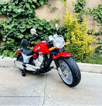 Kids Moto Harley Red  - ელექტრო მოტოციკლი