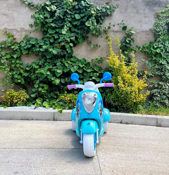 Electric Moto Frozen Blue - ელექტრო მოპედი, 5 image