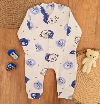 Cutie Bears Romper  - ჩვილის რომპერი