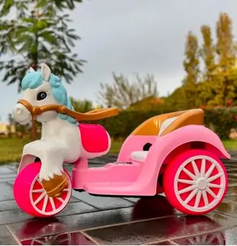 Fairytale Unicorn Carriage - ელექტრო უნიქორნის ეტლი, 4 image