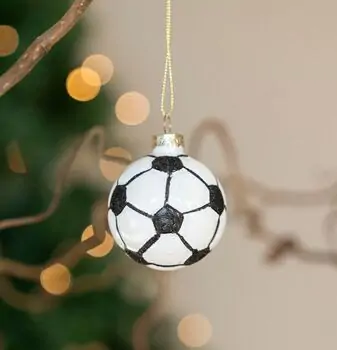 Football Christmas Ball Hanging Decoration - ნაძვის ხის სათამაშო
