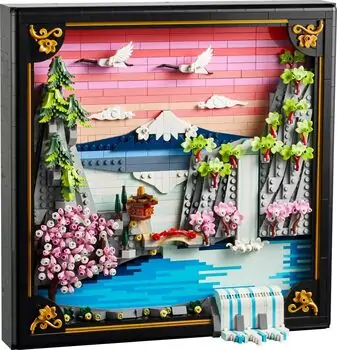 Lego Art 31218 Japanese Cherry Blossom Landscape, 2 image
