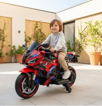 BMW Motorcycle Red - ელექტრო მოტოციკლი