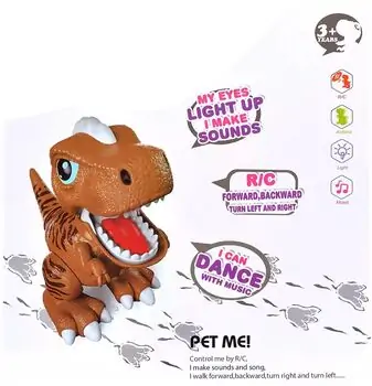 Remote Control Smart T-Rex - სათამაშო დინოზავრი დისტანციური მართვით, 6 image