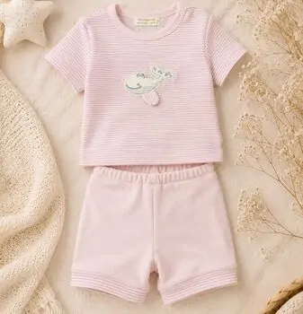 Blush Whale 2 In 1 Set - საბავშვო ორეული
