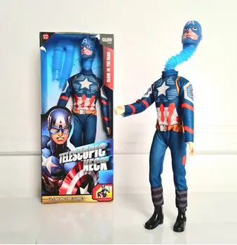 Captain America Luminous Telescopic LK4051A სუპერგმირი კაპიტანი ამერიკა