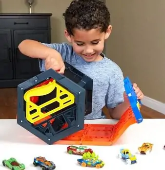 Hot Wheels Action Rollout Raceway Track Playset სათამაშო ტრასა, 8 image