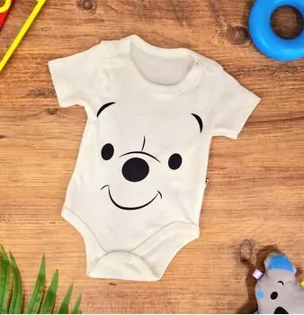 Bodysuit Winnie Pooh White ჩვილის ბოდე